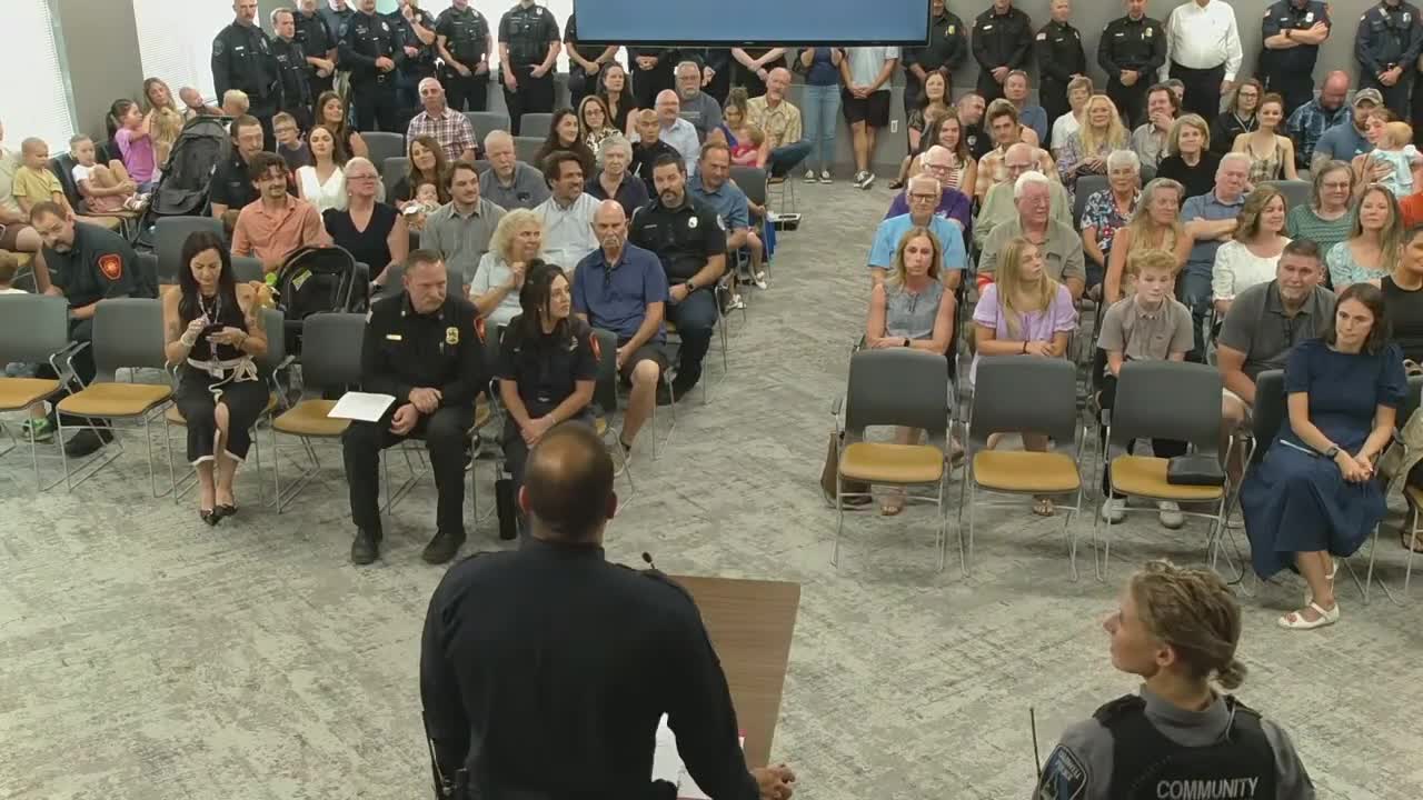 Caldwell Fire Department Celebrates New Officers and Community Service Development