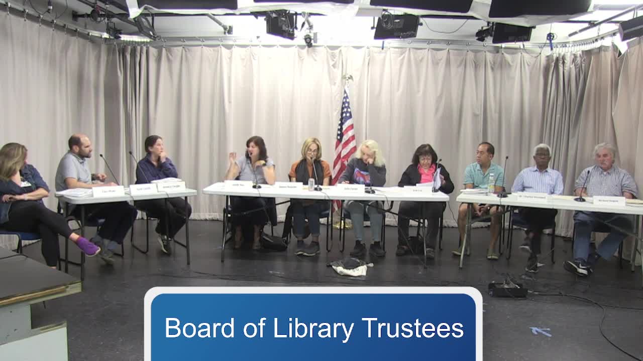 Library Board Approves Amended Departmental Budget Amid E-Library Concerns