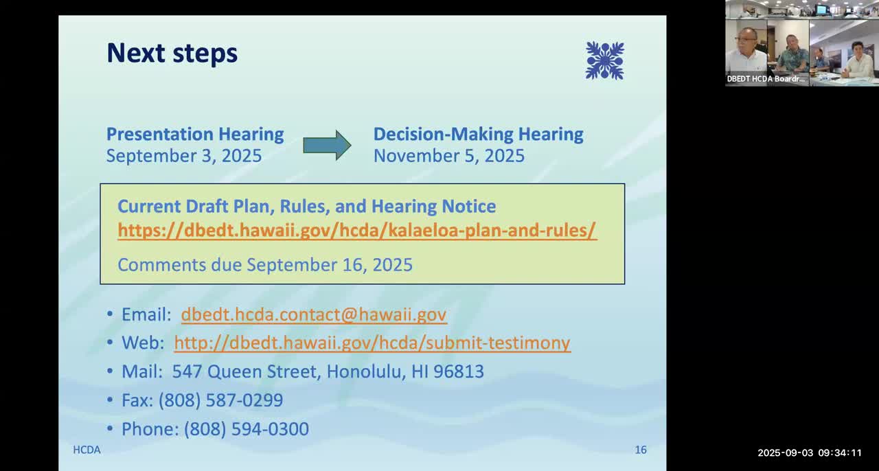 Member Evans questions historic overlay district's impact on Kalaia Airport operations