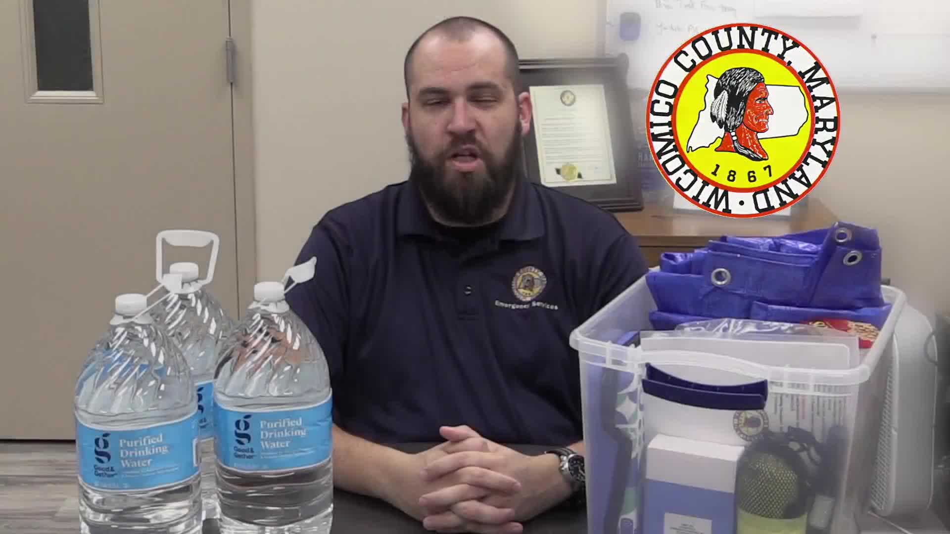 Wicomico County Emergency Services outlines 5–7 day home preparedness kit