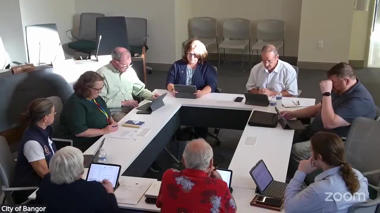 Bangor City Council considers agreement modification for 21 Eaton Place rehabilitation