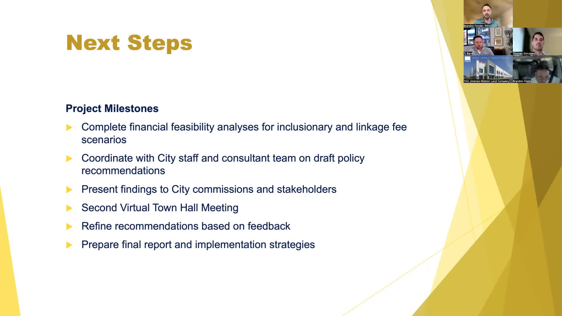 City Commissions Prepare for October Town Hall on Housing Impact Fees