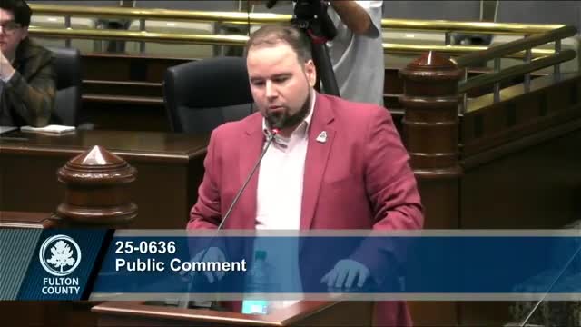 Commissioner Thorne and Others Discuss Urgent Need for Restoring Fulton County Arts Funding