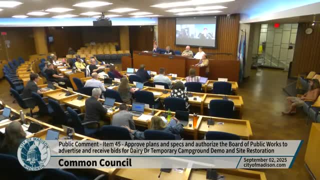Madison Common Council Debates Police Civilian Oversight Board Appointment Process