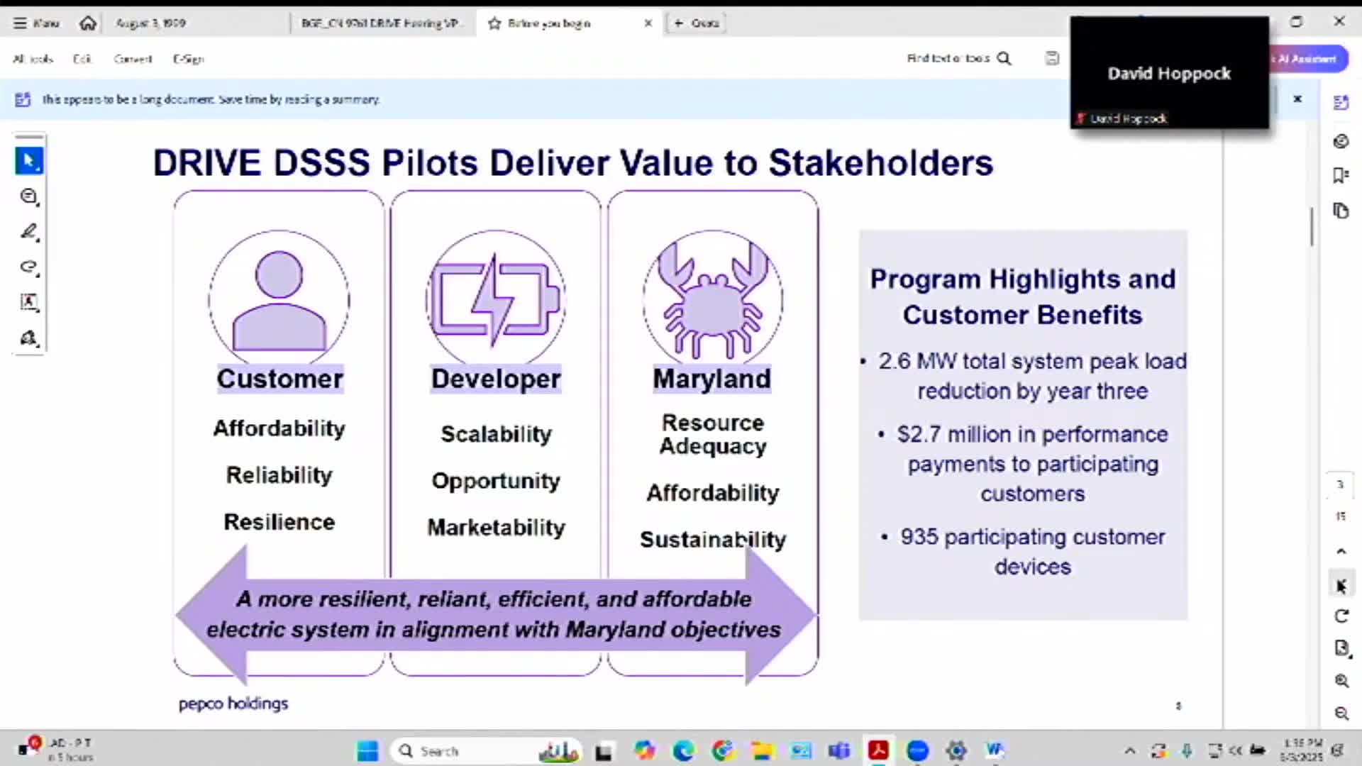 PEPCO and Delmarva Launch Three-Year Pilot for Peak Load Reduction and Grid Services