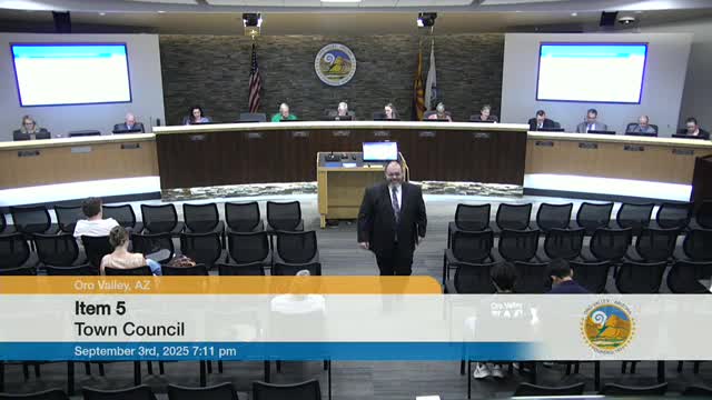 Oro Valley Council Reviews Adoption of 2024 International Building Codes and Amendments