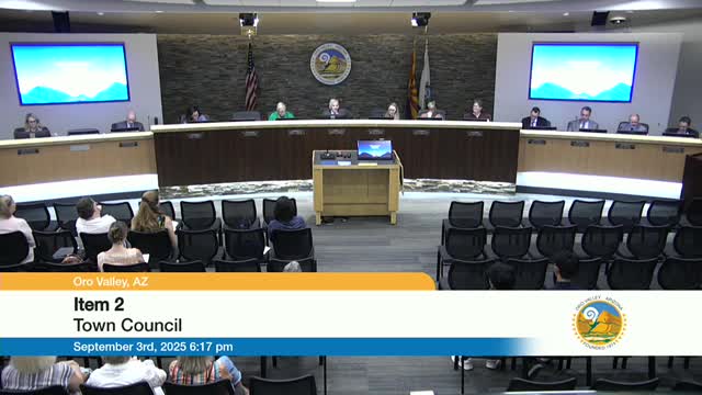 Oro Valley Council Approves No Parking Zones to Enhance Safety Along Avenida Buena Vista