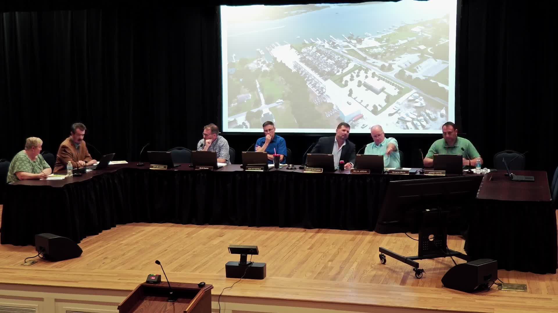 Marina plans two new drop zones and additional parking for 224 dry slips