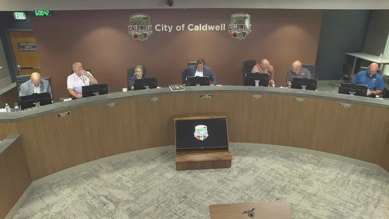 Caldwell City Council Honors Mark Hilty for 26 Years as City Attorney