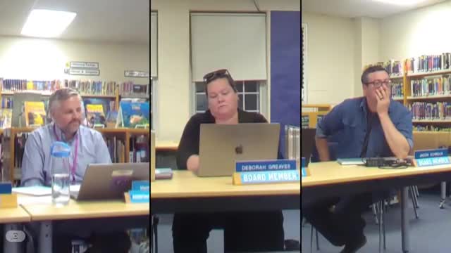 Board Discusses Shifting Goals and New Middle School Experience Initiative