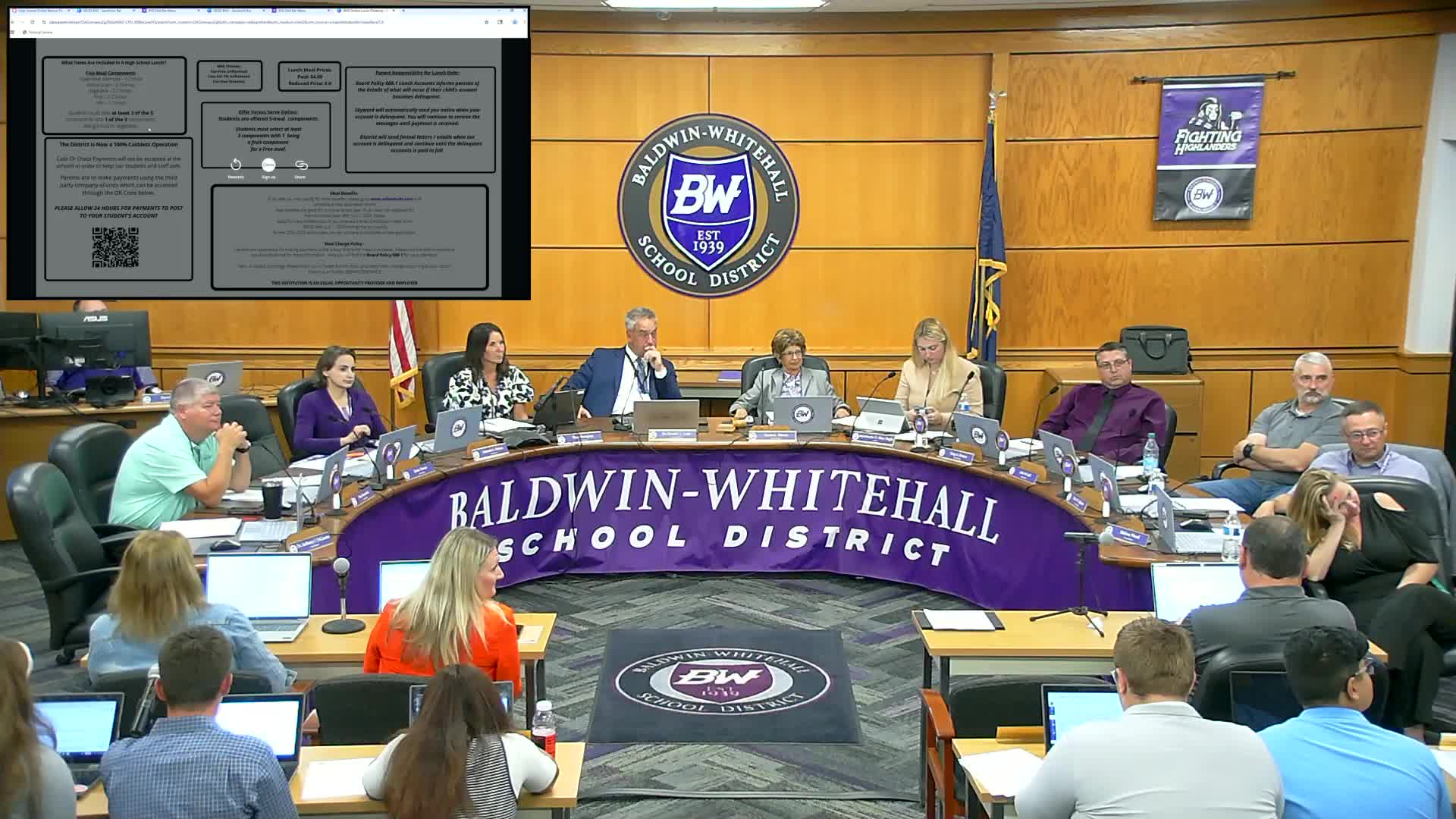 Baldwin High School Launches Successful Online Lunch Ordering Program