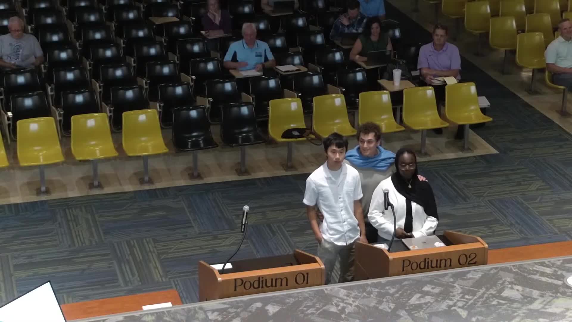 Superintendent Downs updates on MOU changes and Fort Riley construction agreement