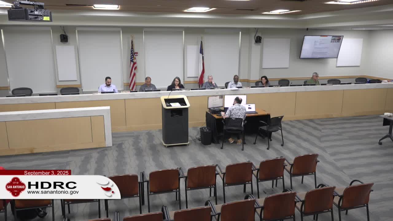 Historic Committee Recommends Replacement Walkway for 322 Lamar Property Approval