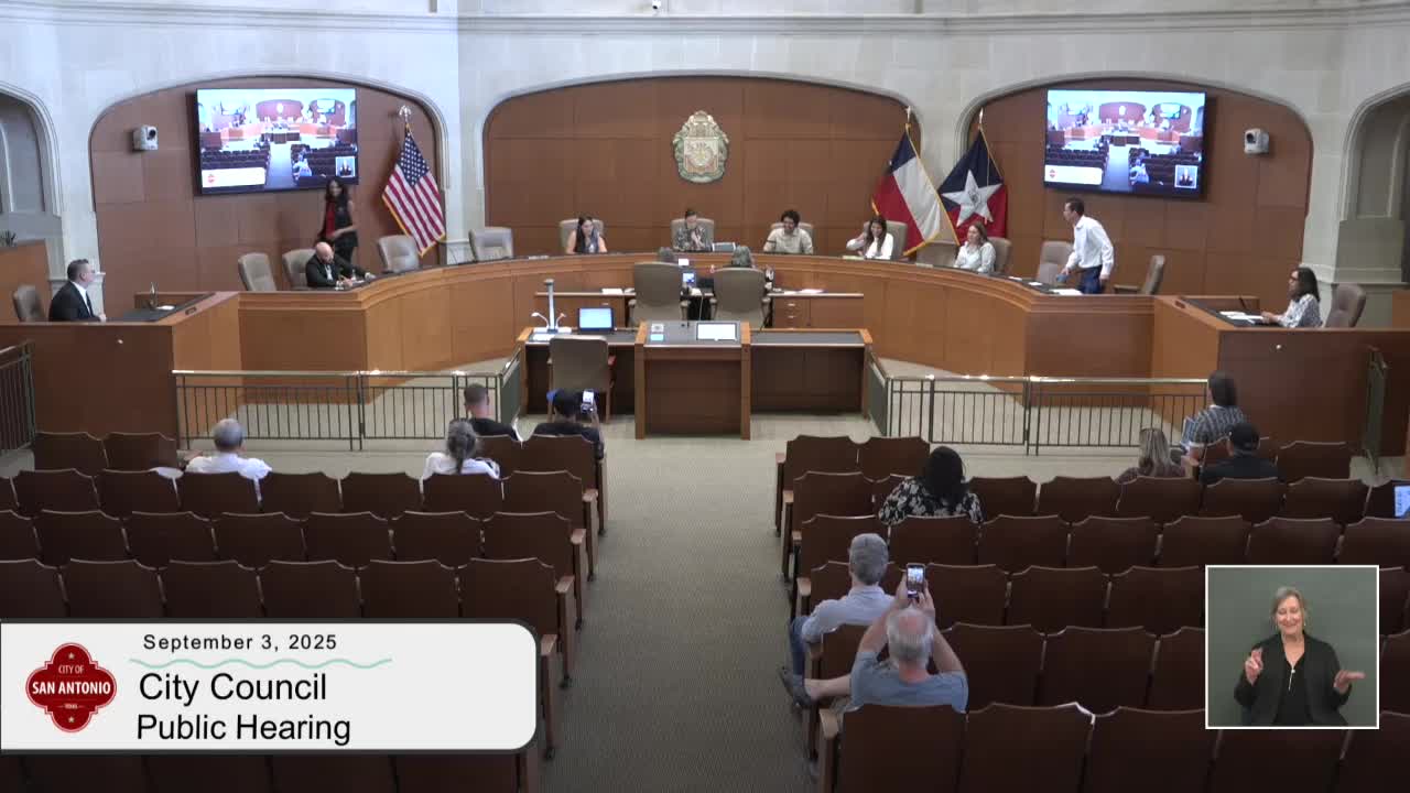 San Antonio Holds Public Hearing on Fiscal 2026 Budget and Tax Rate Proposals