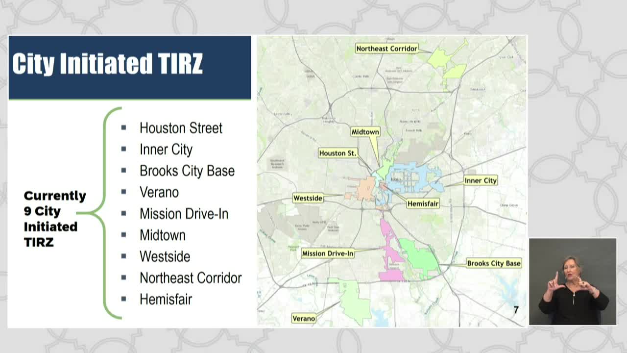 City Presents Detailed Tour Plans for Houston Street and Central Business District