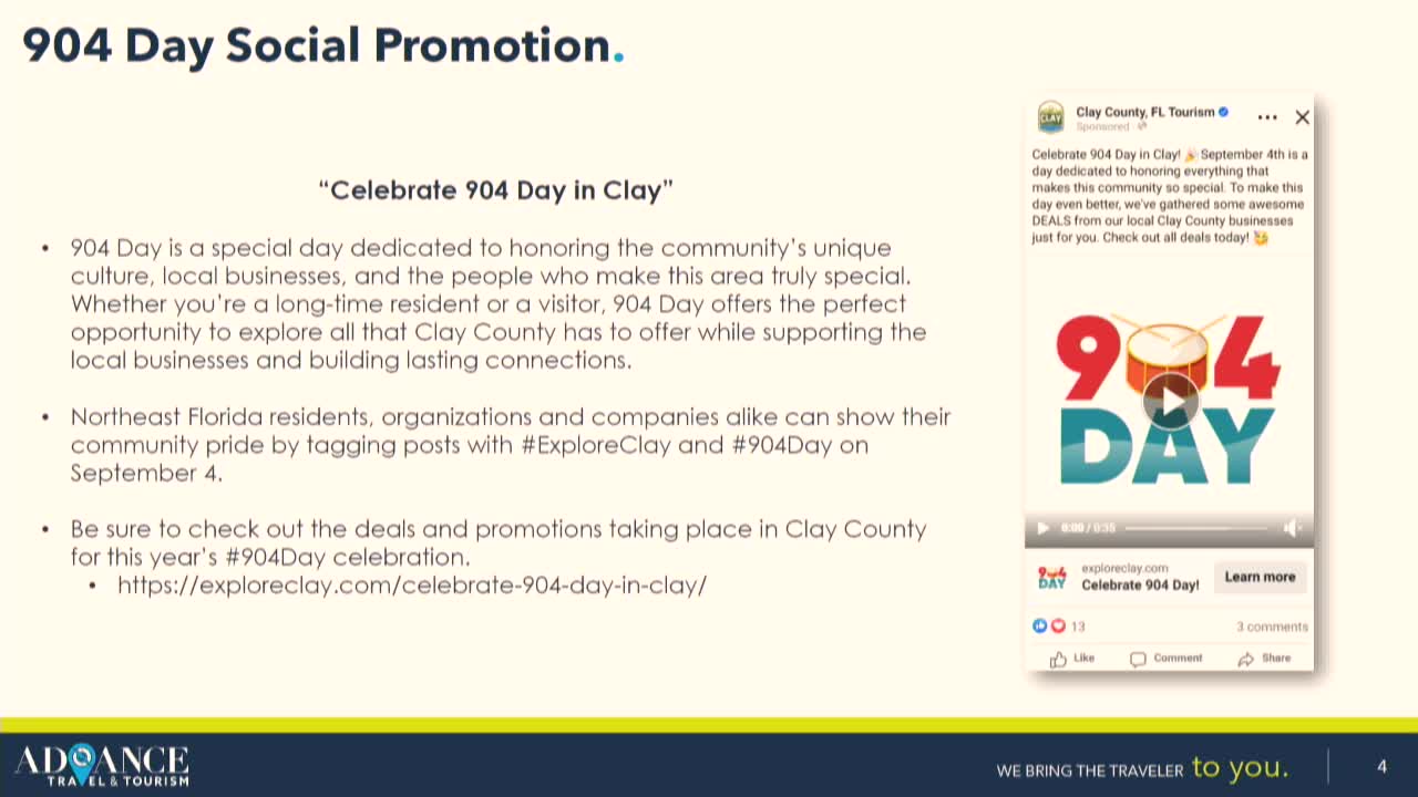 Clay County Tracks 723 Key Website Events to Measure Visitor Engagement