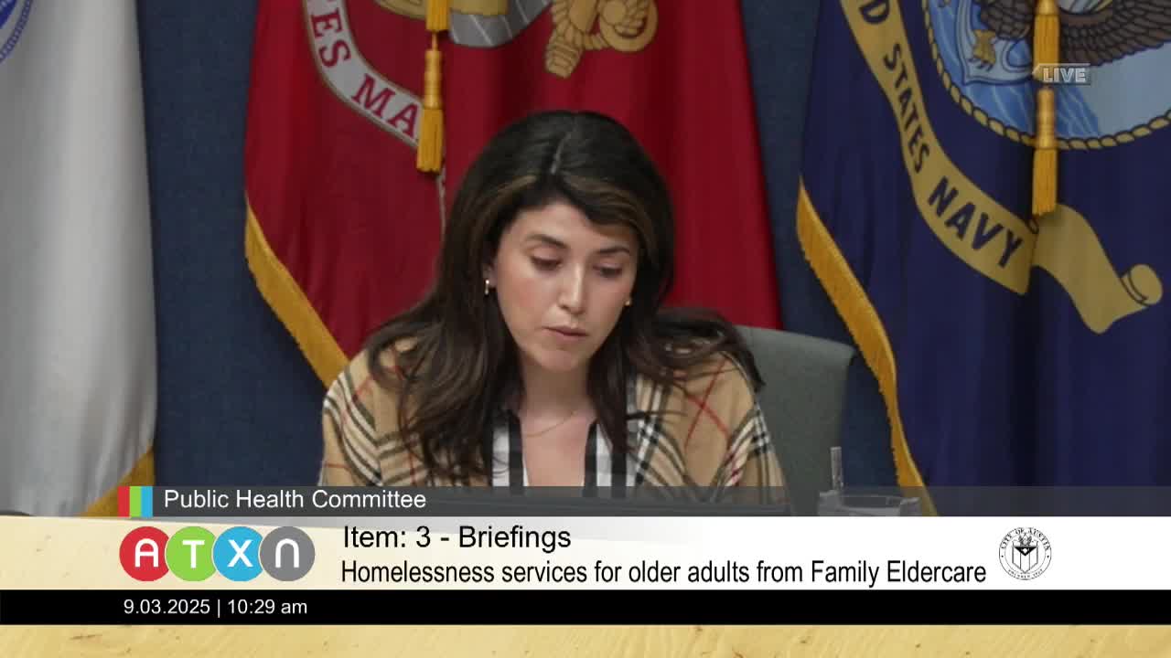 Council Discusses Housing Success at Pecan Gardens and Partnership with Wayfinder Program