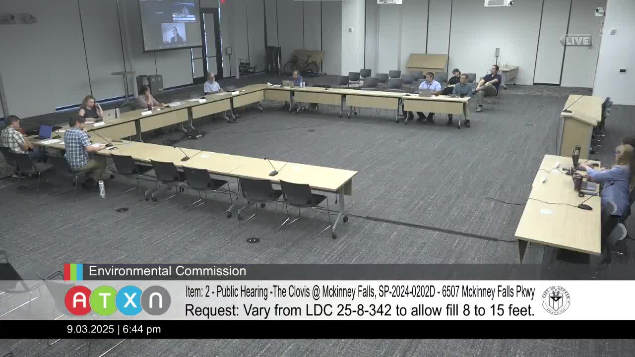 Commission Addresses Pedestrian and Bike Accessibility Along McKinney Falls and D'Gabriel Roads
