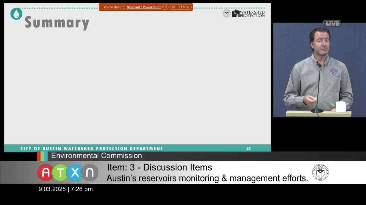 Austin developers discuss water quality management and invasive species challenges