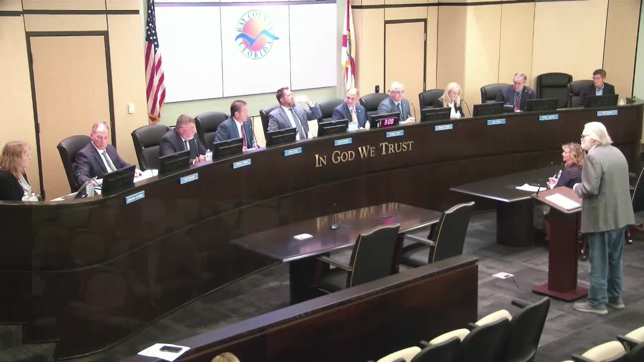 Bay County Board Approves $60,000 Loan for Impact Fees and $500,000 Water Quality Project