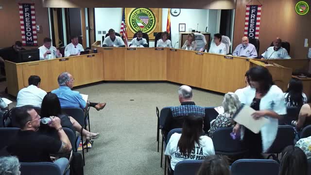 City Manager Updates Nogales Council on Camino Del Sola Improvement Project Progress