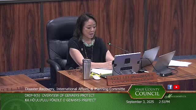 Kula Community Leaders Discuss Emergency Incident Command and Road Safety Improvements