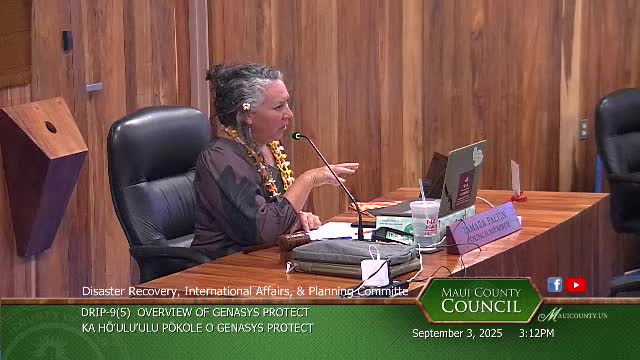 Emergency Officials Discuss Enhanced Evacuation Messaging for Kaanapali Residents