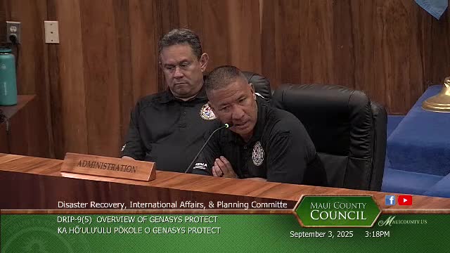 Emergency Services Stress Community Preparedness Ahead of Hurricane Kiko