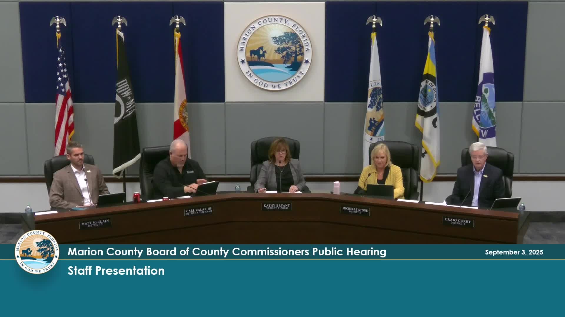 LDC Chair Tillman Addresses Significant Change in Marion County Lot Grading Plans