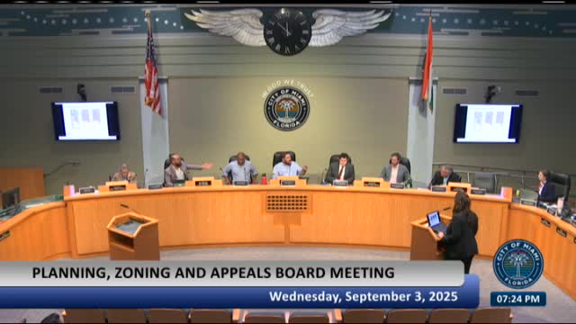 Miami Planning Board Discusses Hotel Project Zoning Concerns Amid Community Input