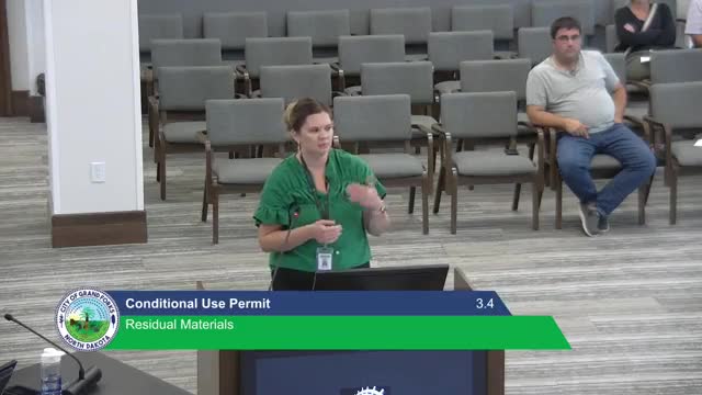 Commission renews 10-year conditional use permit for Residual Materials recycling sites with added screening conditions