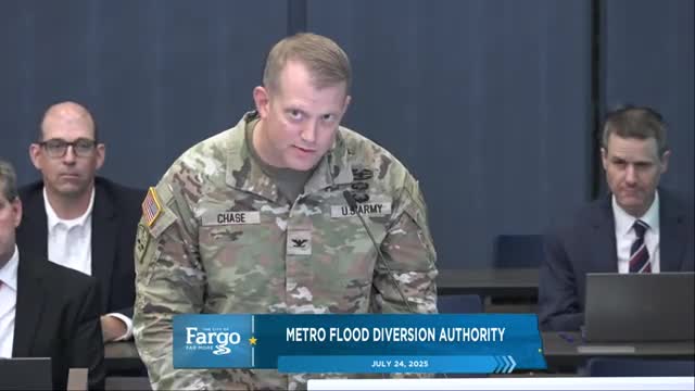 Metro Flood Division Authority announces updates on Fargo Moorhead flood risk project