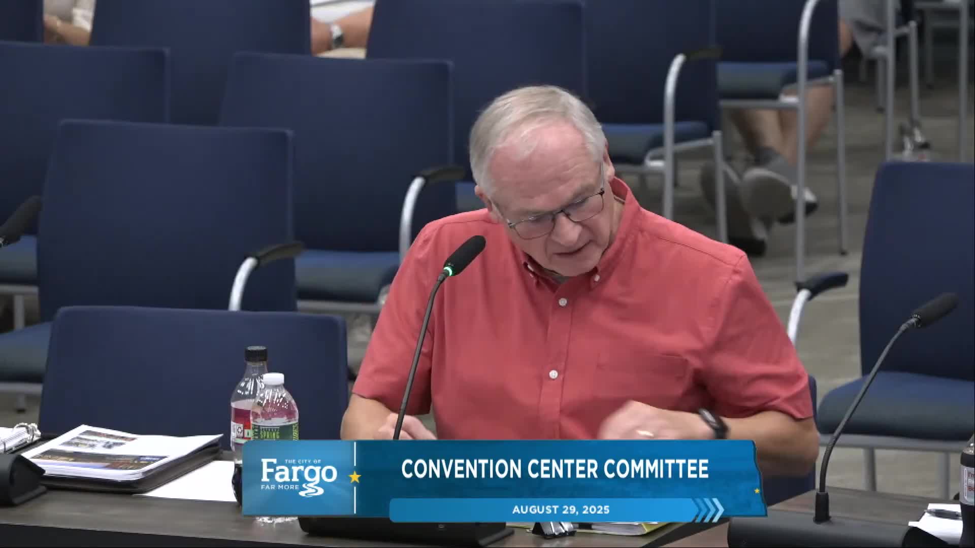RLE Architects Present Fargo Dome Convention Center Concept to Committee