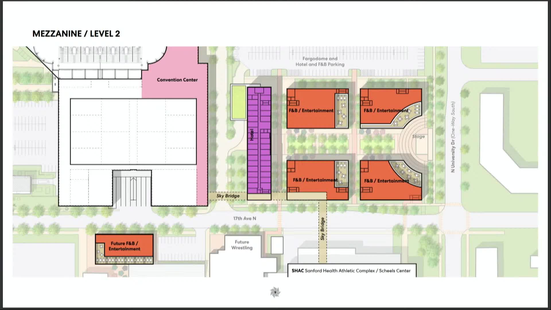 Fargo Dome Authority outlines phase plan for convention center hotel and entertainment district
