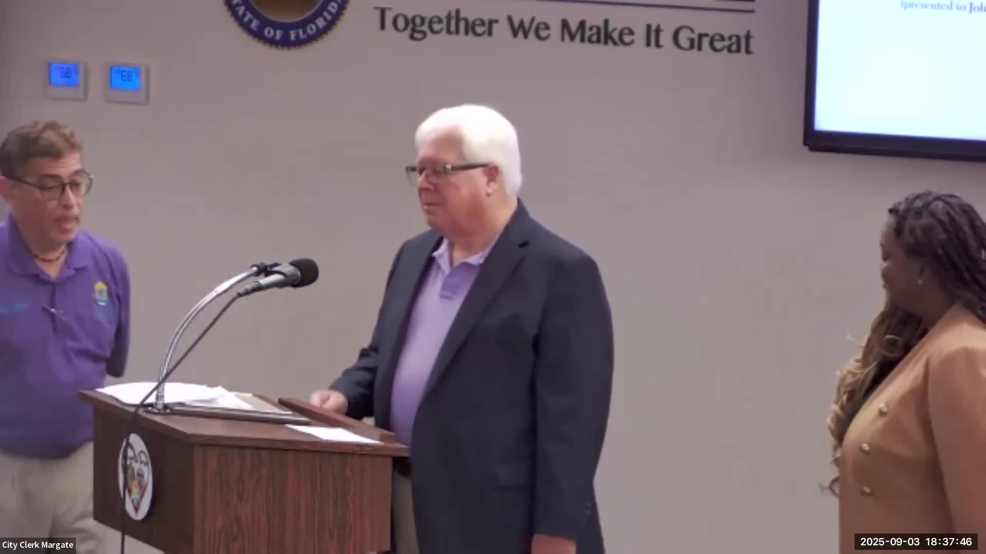John Strader Highlights Alzheimer's Research and Care at Margate City Meeting