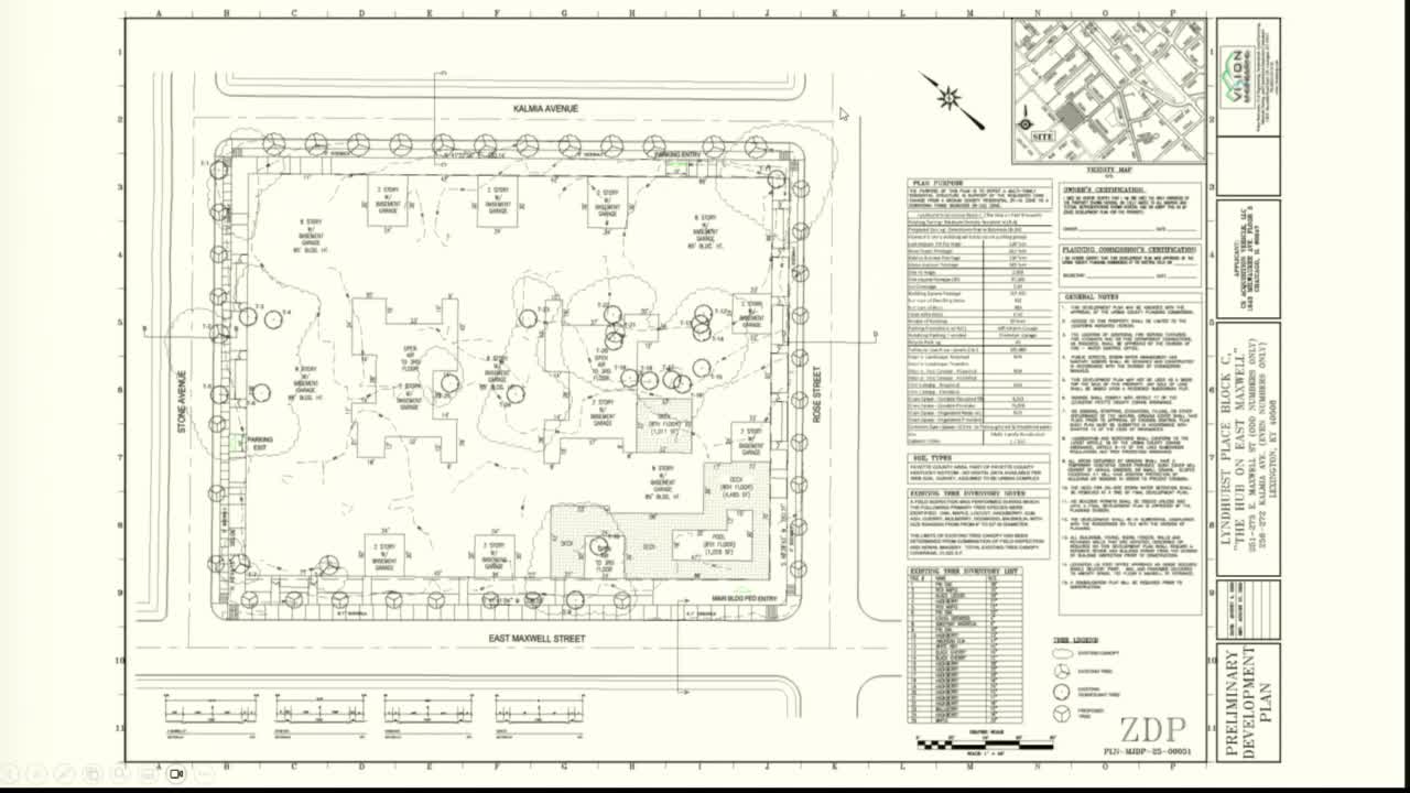 City Council Reviews Multifamily Development Plan on Maxwell Street