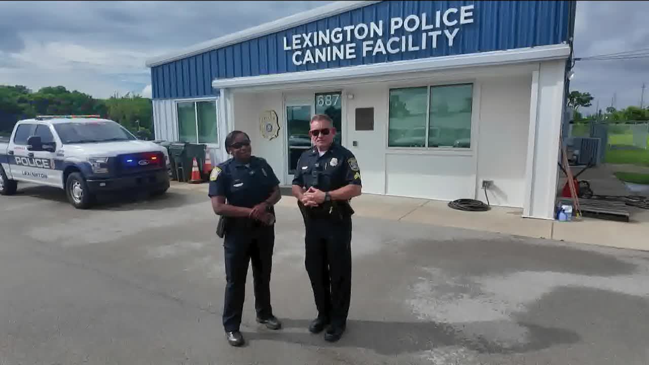 Lexington Police Department K9 Unit Showcases History and Operations at Roy H Martis Center