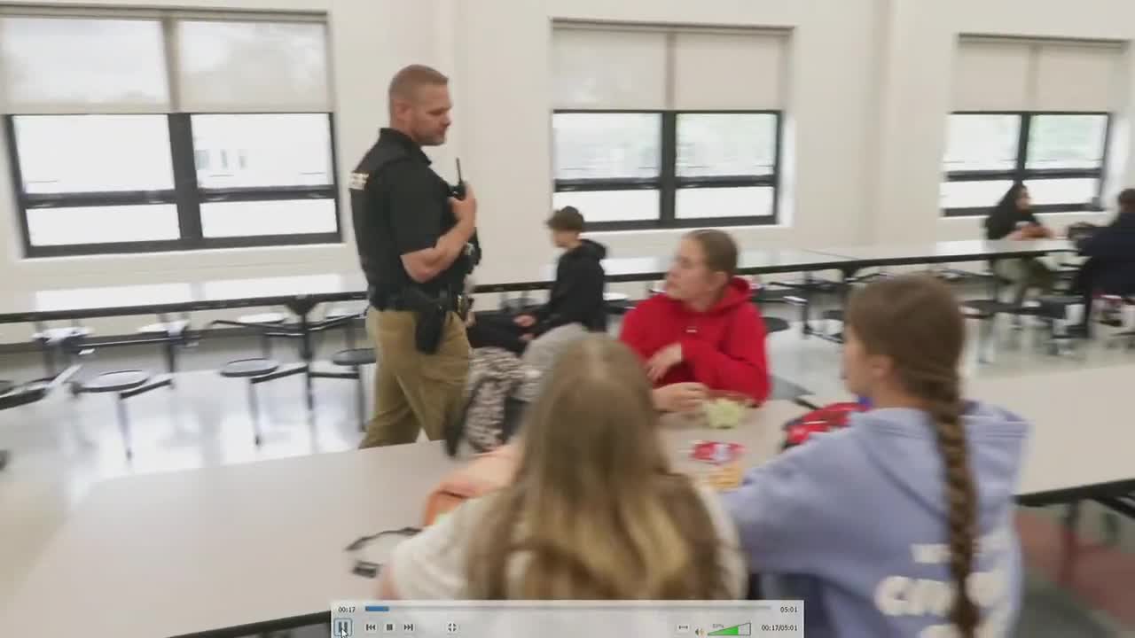 Deputy Saunders Builds Positive Relationships with Boone County School Students