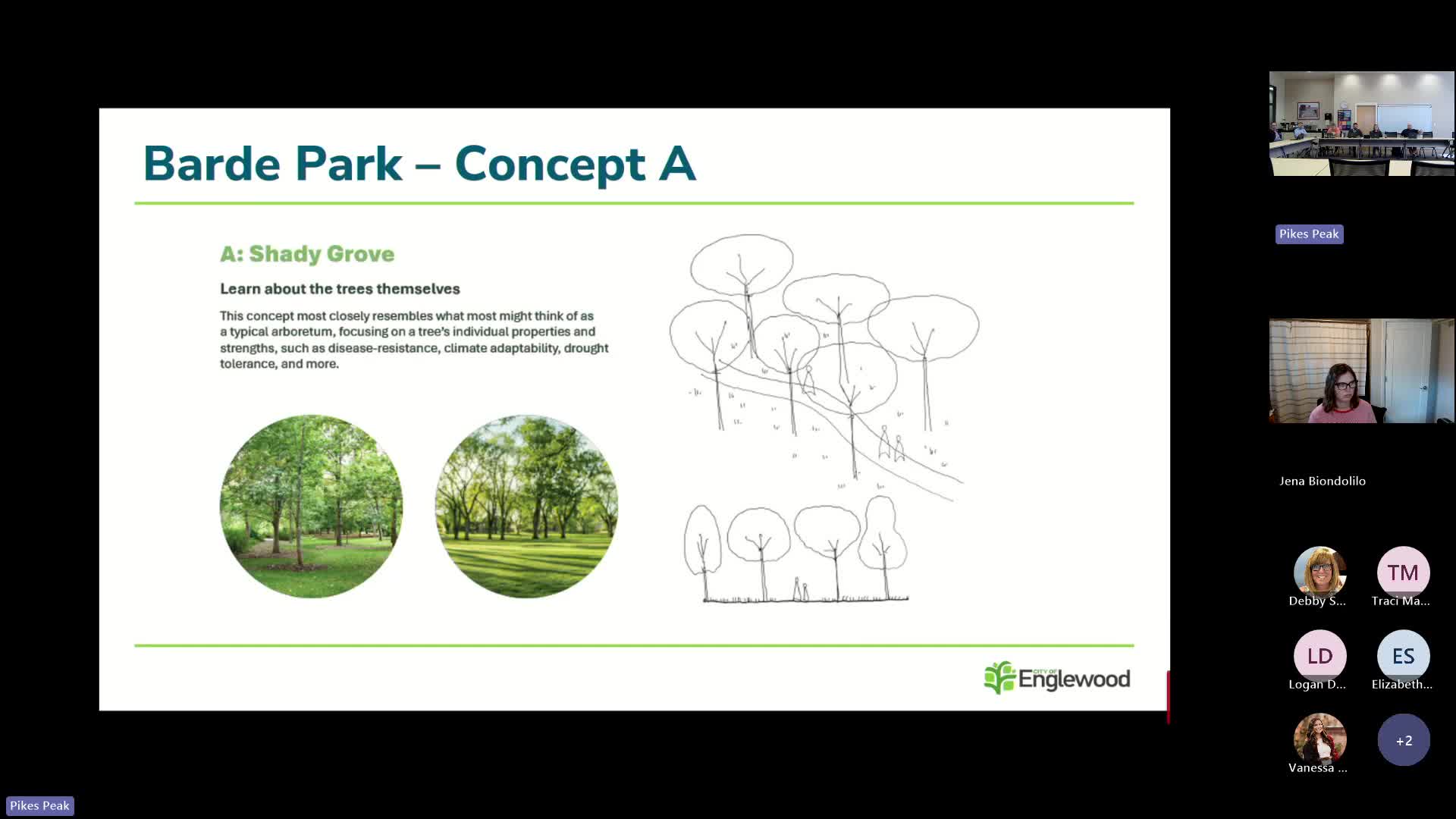 Community Discusses Arboretum and Landscape Concepts for Barr Park Improvements