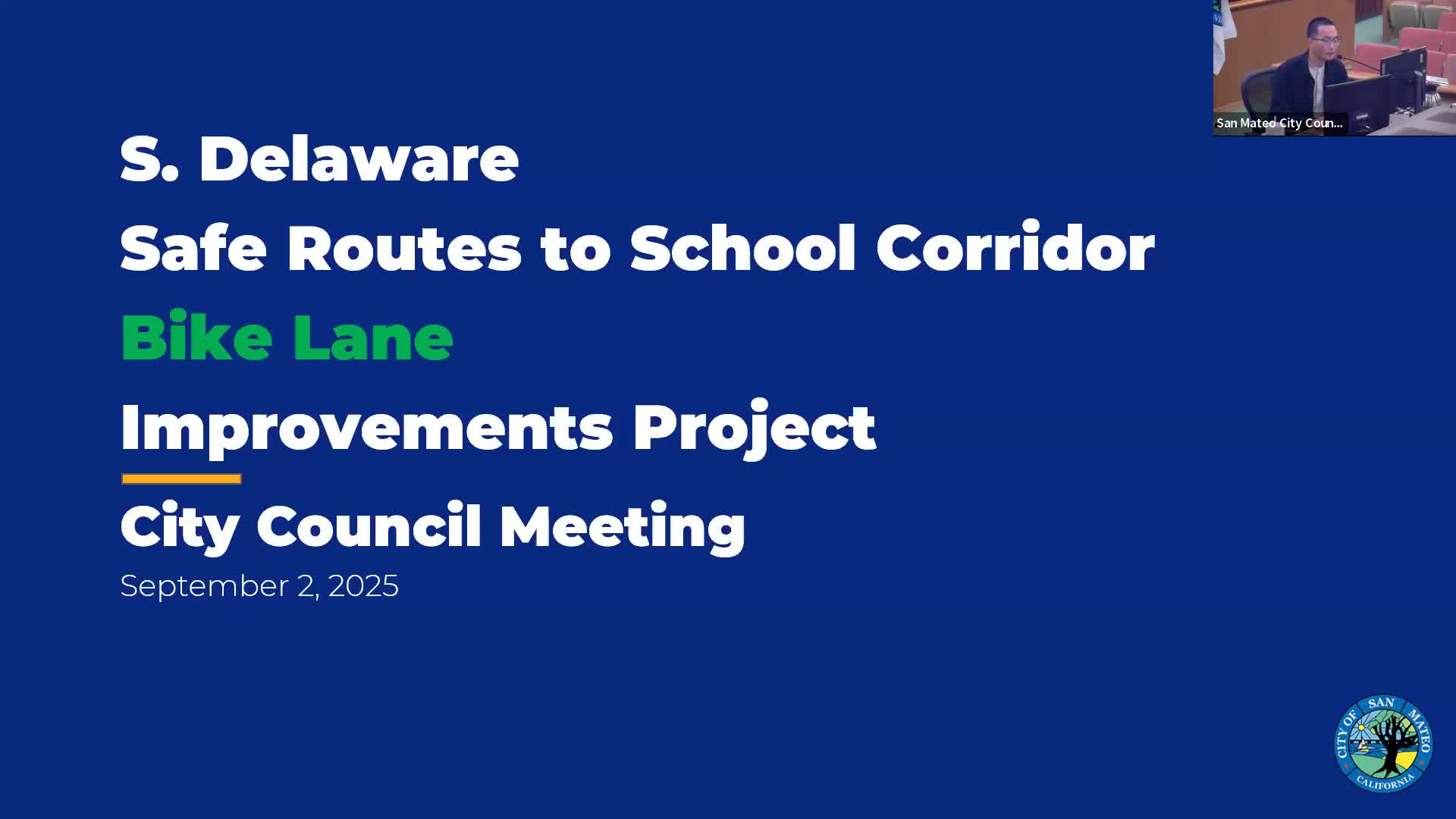 Council Considers Revised Design for Delaware Street Bike Safety Project