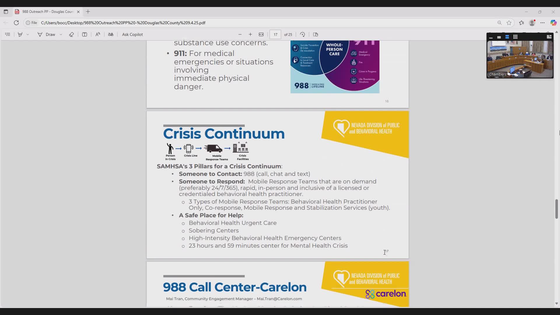 Carillon Behavioral Health Launches 988 Crisis Center for Nevada's Behavioral Health Support