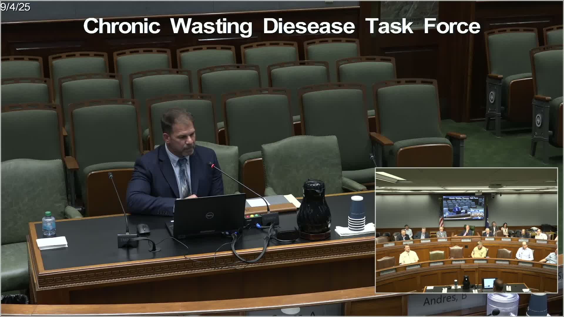 Senator Wom requests data on CWD transmission and state regulations for deer hunting