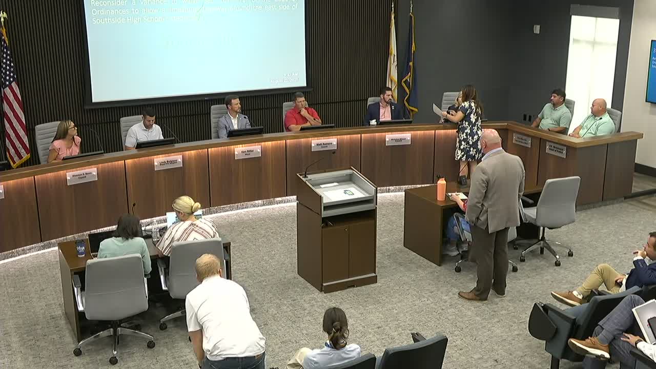 Youngsville Council Discusses Drainage Solutions and Parking Lot Plans for Lafayette High