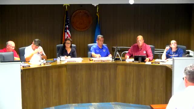 Council approves change order and final payments for Brickneck well project; deferred inspection contract also authorized