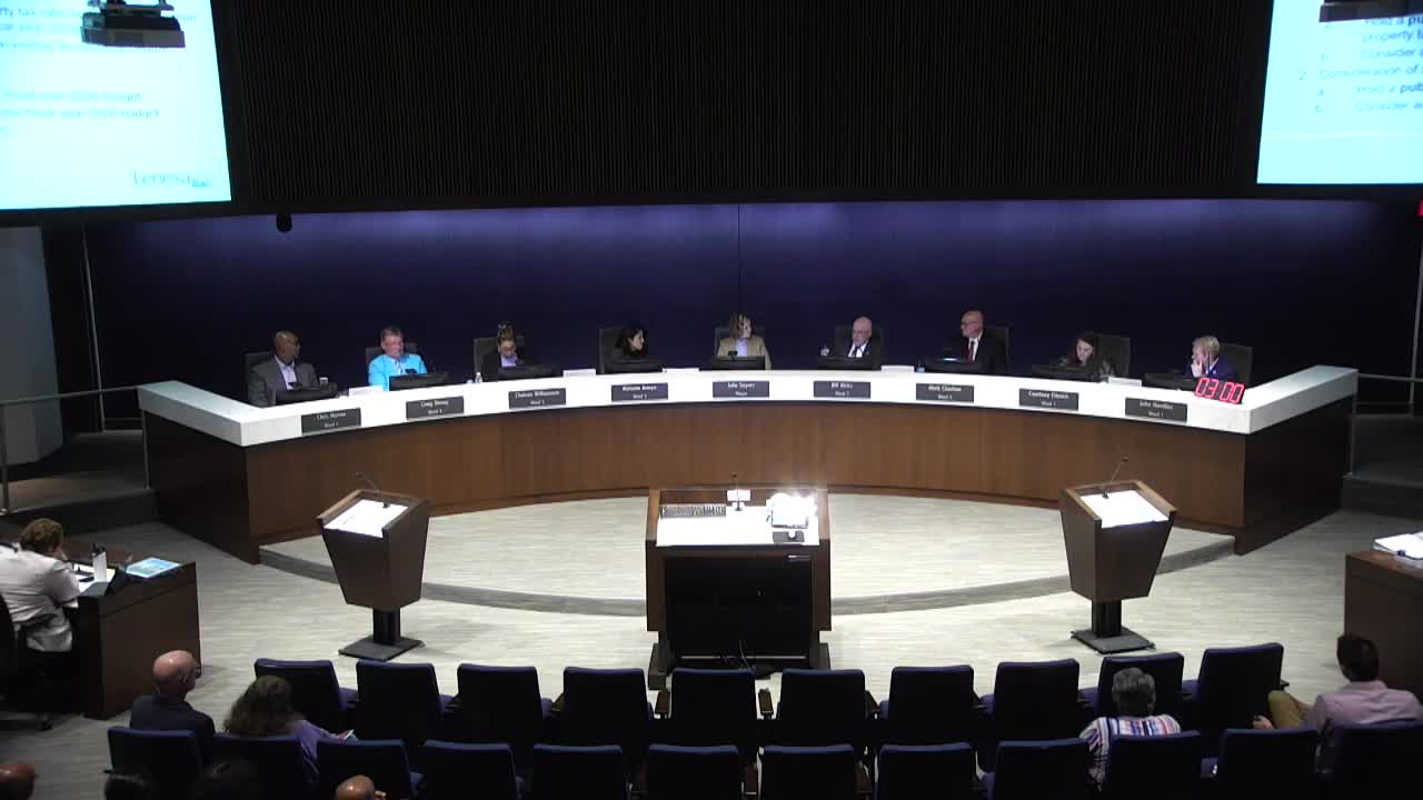 City Council Discusses Budget Balance and Homestead Program Challenges