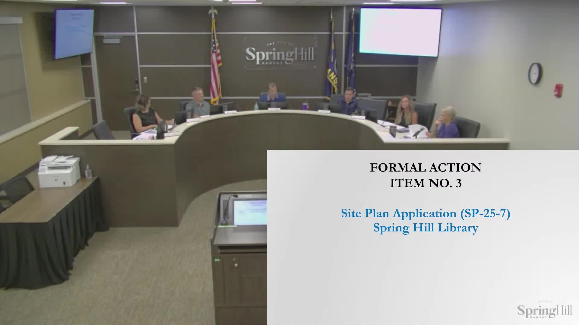 Planning commission approves Spring Hill Library expansion site plan