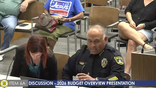 Police, fire and municipal court present 2026 budget priorities; police propose staffing study and civilianization changes