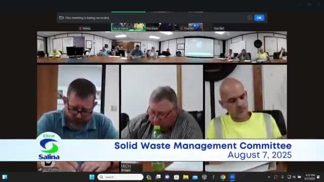 Committee hears update on plan to move e‑waste collection from annual event to year‑round service