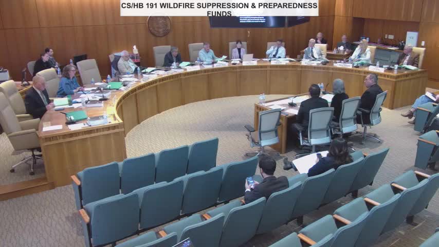 Senate Panel Discusses Wildfire Control and Forest Rehabilitation Funding