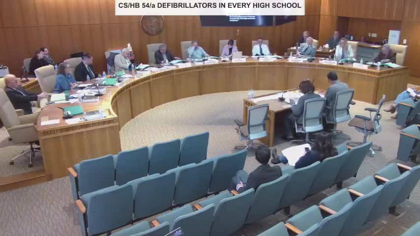 Committee advances bill to require automated external defibrillators in New Mexico public schools